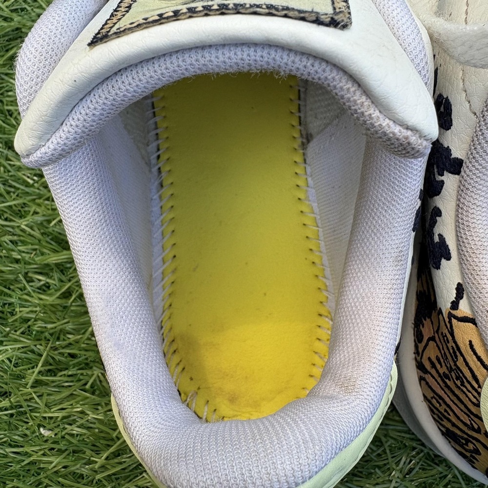 Adidas Farm Rio Advantage Court Shoes Womens Size 6 White Animal Print GZ4044 - Picture 10 of 12